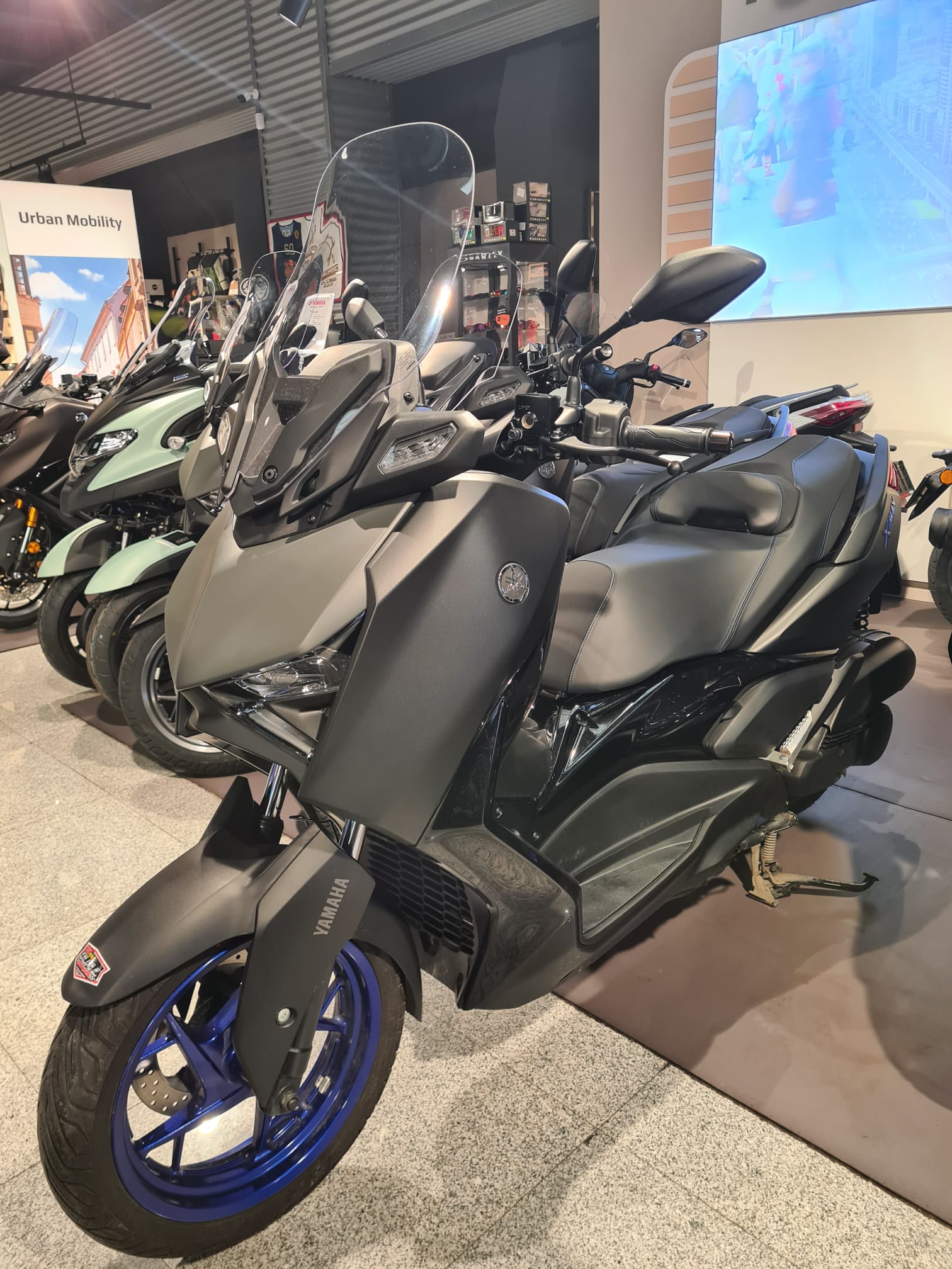 Yamaha Xmax 125 2025 unitate drive test